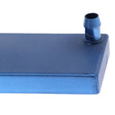 Aluminum Water Cooling Block CPU Graphics Radiator Universal 40x80mm Blue