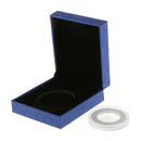 2 Pieces Coin Case for 38MM Coin Display Box w/ Single Clear Capsule -7x8x3cm