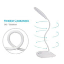 Led Desk Lamp With Flexible Gooseneck 3 Level Brightness,Operated Table Lam G3T6