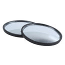 2" Dia Black Frame Round Rearview Blind Spot Mirror Rearmirror for Car
