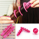 2Pcs Hair Styling Tools Hair Care Natural Big Wave Curls Rollers Curlers Cu U4L3