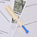 Hair Cutting Trimmer Razor Blade Comb For Thinning Bangs Long Beauty Hair Cut LJ