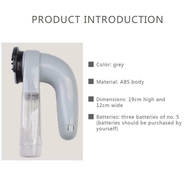 Electric Pet Hair Remover Brush Grooming Comb Cat Dog Fur Shedding Vacuum C K1B0