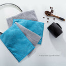 microfiber double-sided absorbent rag cleaning cloth bamboo fiber cleaning clo%!