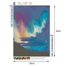 5D DIY Full Drill Diamond Painting Aurora Scenery Embroidery Work (03)