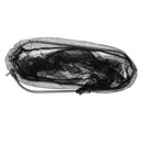 Stainless Steel Triangle Frame Large Dense Fishing Landing Net Head Black