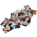 14Pcs/pack Retro beauty stickers scrapbook DIY diary albums notebook decorR