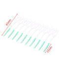 Interdental Teeth Stick Brush 40pcs Oral Clean Care Picks Dental   BrushB Gw