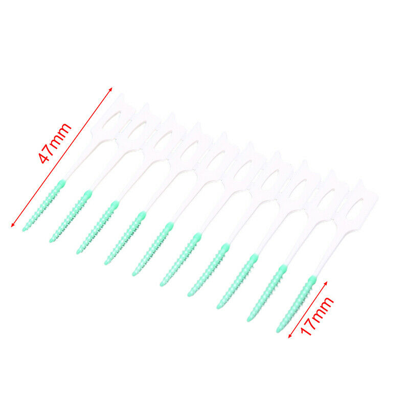 Interdental Teeth Stick Brush 40pcs Oral Clean Care Picks Dental   BrushB Gw