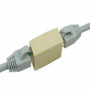 10Pcs RJ45 Connector Coupler Extension Broadband Ethernet Lan w/ Cable Y9T1