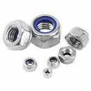 165pcs Stainless Steel Nylon Insert Locknut Assortment Kit M3 M4 M5 M6 M8 M10M12