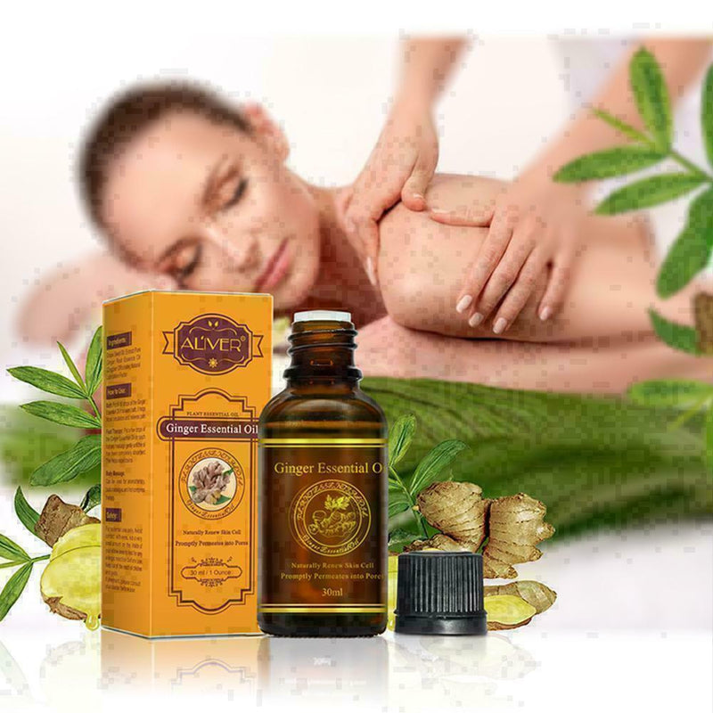 Natural Plant Therapy Lymphatic Drainage Ginger Essential Oil Massage 30m G N0J8