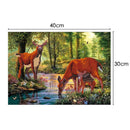 Diamond Painting DIY Deer Embroidery Rhinestones Cross Stitch Mosaic Kits