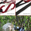 Outdoor Camping lanyard With Hook Rope Storage Travel Clothesline Tent Hook