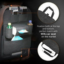Auto Car Seat Back Multi-Pocket Storage Bag Organizer Holder Accessory Beige OZ