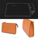 4pcs Acrylic Template Leather Handbag Pattern Stencil for Professional Clear