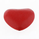 10X Heart Shape Wood Bead Craft Loose Love Bead For DIY Wedding Jewelry Findings