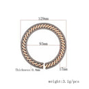 Classical Guitar Wood Inlay Soundhole Rosette Inner Dia 93Mm