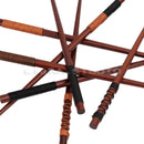 6 Pairs Handmade Japanese Natural Chestnut Wood Chopsticks Set Value Gift