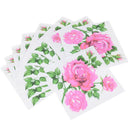 20Sheets Flower Paper Napkins for Decoupage Decorative Flower Party Tablew ab Gw