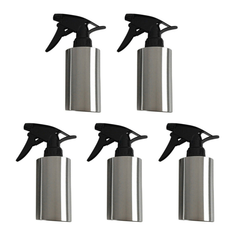 5pcs Plant Water Mist Trigger, Watering Can, Stainless Steel Spray Bottle,