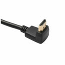 2x Mini HDMI Cable, (90/ 270 Degree) Mini HDMI to HDMI Cable Adapter Male t