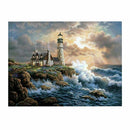 DIY 5D Diamond Art Painting Full Kits,Seaside Scenery,Crystal Rhinestone Em