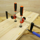 2Pcs Woodworking Edge Clamp F Clamp Quick Clamp Function Expansion Auxiliar
