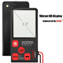 Bside Adms7 Ultra-Portable Digital Multimeter Large 3.5 Inch Lcd 3-Line Dis