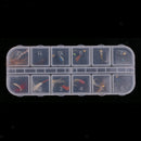 12pcs Simulation Flies All Purpose Flies for Grass Carp Fly Fishing Lure
