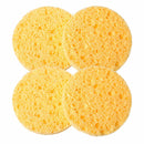 4PCS Useful Facial Soft Puff Face Cleansing Washing Sponge Pad Makeup Remover LU