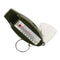 4 IN1 Compass Thermometer Whistle Magnifier Versatile Travel green With Key