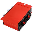 MA170 Mini HIFI Stereo Amplifier Booster DC 12V Aluminum with LED Mounting Tabs