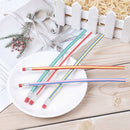 5pcs/lot Colorful magic flexible soft pencil with eraser for kids writing giftME