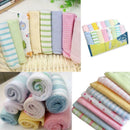 Baby Feeding Cloth Kids Bath Towel Washcloth Bathing Feeding Wipe Soft Cloth 8PC