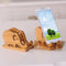 Storage Rack Portable Bracket Cartoon Elephant Stand Desktop Phone Holder Bamboo