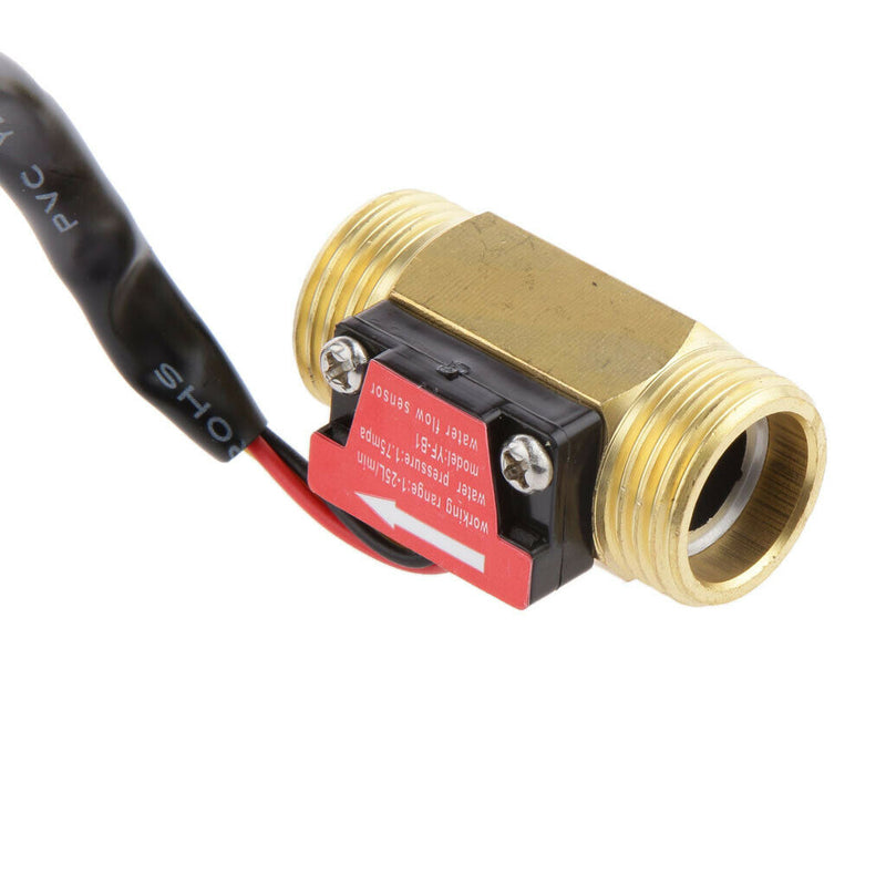 YF-B1 Water Flow Sensor 1-25L/min1.75MPa Flow Measuring Instruments
