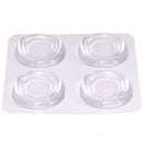 Drum Dampeners 20 Pieces Clear Damper Gel Pads Non-Toxic Soft Drum Damper T