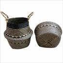 Foldable Laundry Basket Clothes Storage Basket Garden Flower Pot Planter