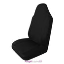 Universal Car Front Rear Seat Covers Cushion Pad for Crossovers SUV Black