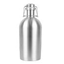 Beer Growler Stainless Steel Swing Top Hip Flask Bottle Travel Picnic 2.5L