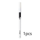 White Eyeliner Pencil Eye Liner Pen Waterproof Long Lasting Eye Brighten