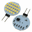 10x G4 SMD 24 LED Cabinet Marine Camper Car Bulb Lamp 12V Warm White Light