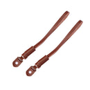 Brown Leather Camera Hand Wrist Strap Canon Nikon Camera DSLR Sony ILDC S NRZ