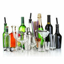 Black Rubber Pourer Cap Liquor Bottle Pourer Cover Dispenser Spout Dust Cov K1Y2