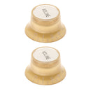 Finest 2x Golden Volume Speed Control Knobs Caps for LP Electric Guitar Part