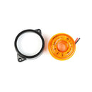 2PCS Amber Clearance Side Marker Indicator Light Boat Truck Trailer Bus Lamp