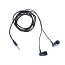 Durable Braided Wire Headphones Sub-woofer Headset with Mic (Gray+Black)