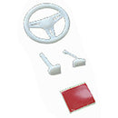 Simulated Transparent Interior Cockpit for 1/10 RC Crawler Car TRX4 Bronco  X3O7