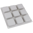 9 Cavity Square Silicone Soap Molds Handmade Soap Craft For Diy Soap Mak OZ